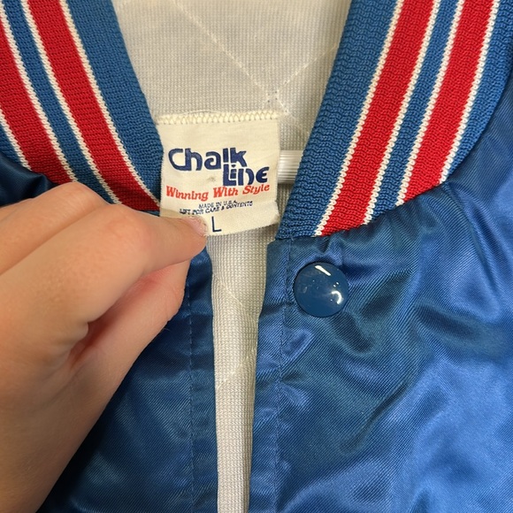 Vintage 1980s New England Patriots Bomber Jacket - Picture 4 of 7